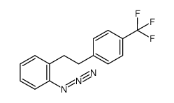 1-azido-2-(4-(trifluoromethyl)phenethyl)benzene Structure