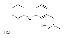 3-[(dimethylamino)methyl]-6,7,8,9-tetrahydrodibenzofuran-4-ol,hydrochloride Structure