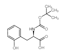 (R)-2-叔丁氧基羰基氨基-3-(2-羟基苯基)-丙酸图片