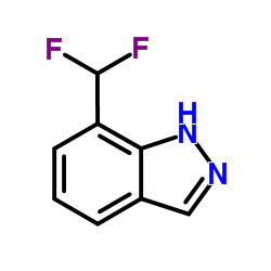 7-(Difluoromethyl)-1H-indazole Structure