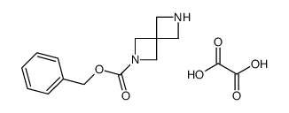BENZYL 2,6-DIAZASPIRO[3.3]HEPTANE-2-CARBOXYLATE OXALATE Structure