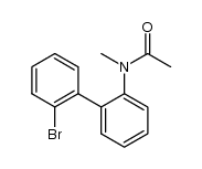 N-(2'-bromobiphenyl-2-yl)-N-methylacetamide Structure