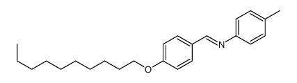 1-(4-decoxyphenyl)-N-(4-methylphenyl)methanimine Structure