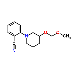 rac-1-[2-(Cyano)phenyl]-3-O-methoxymethyl-3-piperidinol picture