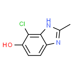 1H-Benzimidazol-5-ol,4-chloro-2-methyl-(9CI) picture