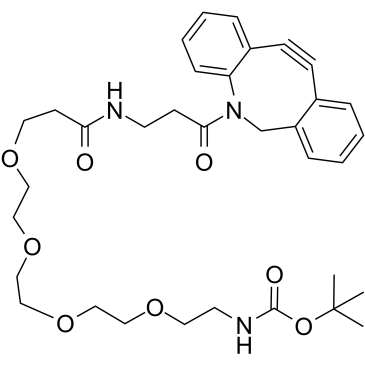 DBCO-NHCO-PEG4-NH-Boc structure