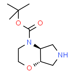 tert-Butyl rel-(4aS,7aS)-hexahydropyrrolo[3,4-b][1,4]oxazine-4(4aH)-carboxylate picture