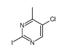 5-氯-2-碘-4-甲基嘧啶结构式