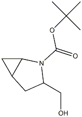 3-hydroxymethyl-2-azabicyclo[3.1.0]hexane-2-carboxylic acid tert-butyl ester structure