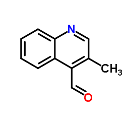 3-Methyl-4-quinolinecarbaldehyde结构式