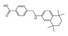 N-(4-carboxybenzyl)-5,6,7,8-tetrahydro-5,5,8,8-tetramethyl-2-naphthylamine Structure