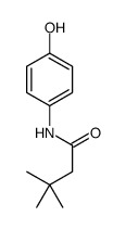 N-(4-hydroxyphenyl)-3,3-dimethylbutanamide Structure