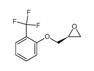 (S)-2-((2-(TRIFLUOROMETHYL)PHENOXY)METHYL)OXIRANE structure