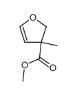 3-Furancarboxylicacid,2,3-dihydro-3-methyl-,methylester(9CI) Structure