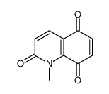 1-Methyl-2,5,8(1H)-quinolinetrione结构式