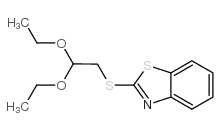 2-[(2,2-diethoxyethyl)thio]-1,3-benzothiazole Structure