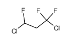 1,3-dichloro-1,1,3-trifluoropropane结构式