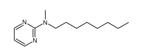N-methyl-N-octylpyrimidin-2-amine结构式