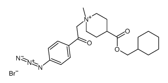 cyclohexylmethyl-N-(4-azidophenacyl)-N-methylisonipecotate picture