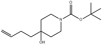 4-(丁-3-烯-1-基)-4-羟基哌啶-1-羧酸叔丁酯图片