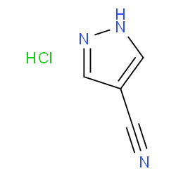 4-氰基吡唑盐酸盐结构式