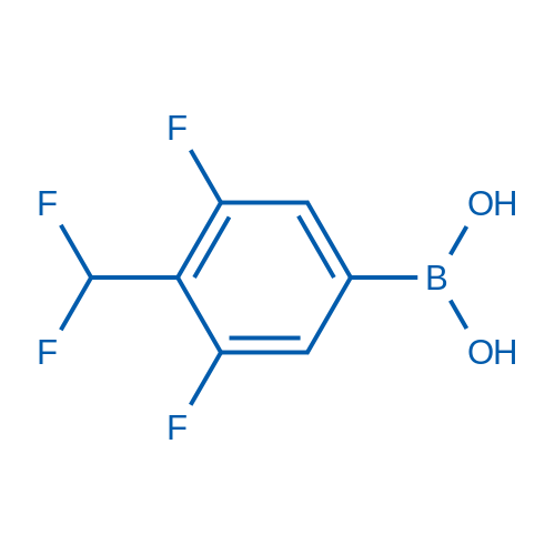 (4-(二氟甲基)-3,5-二氟苯基)硼酸图片