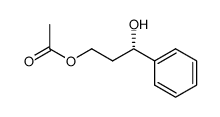 (S)-3-acetoxy-1-phenyl-1-propanol结构式