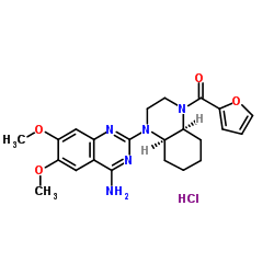 Cyclazosin hydrochloride Structure