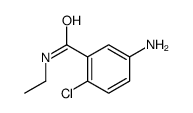 5-amino-2-chloro-N-ethylbenzamide结构式