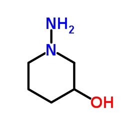 1-氨基-3-哌啶醇结构式