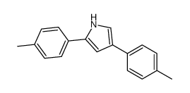 2,4-bis(4-methylphenyl)-1H-pyrrole Structure