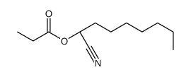 [(1S)-1-cyanooctyl] propanoate结构式