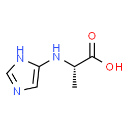 L-Alanine, N-(1H-imidazol-4-yl)- (9CI) Structure