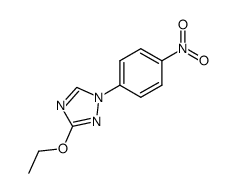 3-ethoxy-1-(4-nitrophenyl)-1H-1,2,4-triazole Structure