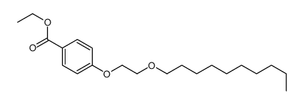 ethyl 4-(2-decoxyethoxy)benzoate Structure