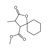 methyl 3-methyl-2-oxo-1-oxaspiro[4.5]decane-4-carboxylate Structure