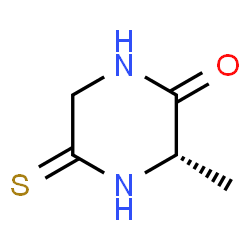 Piperazinone, 3-methyl-5-thioxo-, (S)- (9CI)结构式