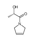 1H-Pyrrole, 2,5-dihydro-1-(2-hydroxy-1-oxopropyl)-, (S)- (9CI) picture