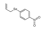 1-nitro-4-prop-2-enylselanylbenzene Structure
