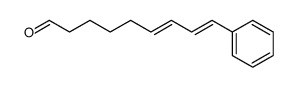 (6E,8E)-9-phenylnona-6,8-dienal Structure