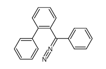 (biphenyl-2-yl)phenyldiazomethane Structure