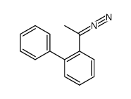 2-(1-diazoethyl)-1,1'-biphenyl结构式