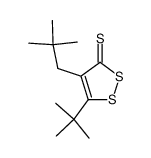 4-neopentyl-5-tert-butyl-1,2-dithiole-3-thione Structure