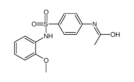 4'-(2-Methoxyphenylsulfamoyl)acetanilide Structure