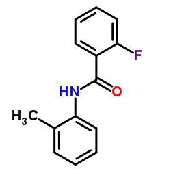 2-Fluoro-N-(2-methylphenyl)benzamide结构式
