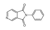 2-Phenyl-1H-pyrrolo[3,4-c]pyridine-1,3(2H)-dione Structure