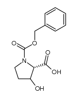 N-CBZ-L-hydroxyproline结构式