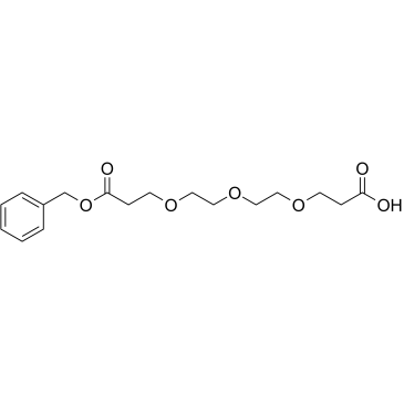 Benzyloxy carbonyl-PEG3-C2-acid图片