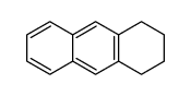 1,2,3,4-tetrahydroanthracene Structure