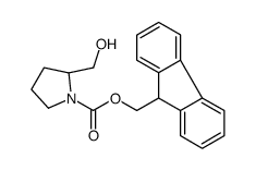 N-(9-FLUORENYLMETHOXYCARBONYL)-D-PROLIN& structure